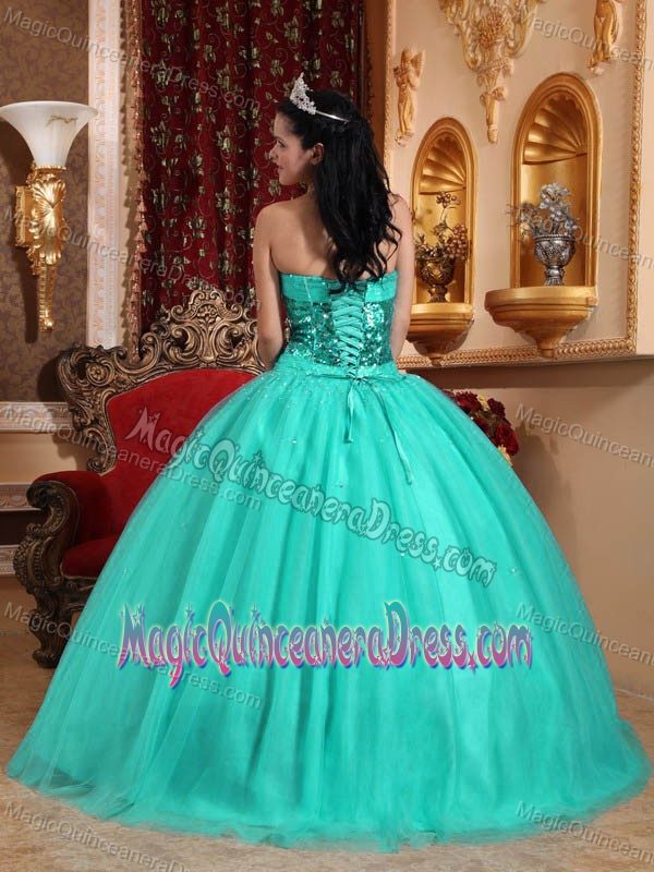 Popular Sweetheart Tulle Quinceanera Gown with Beading in Spartanburg SC
