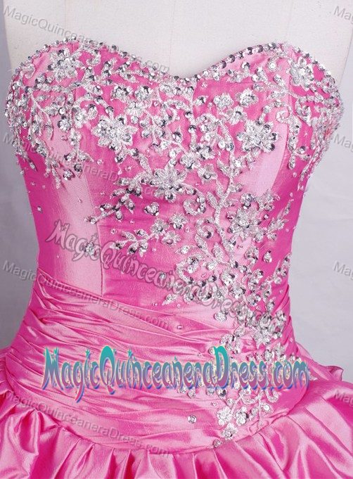 Hot Pink Sweetheart Pick Up Quince Dress in Mettmenstetten Switzerland