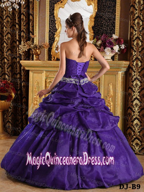 Pick Ups Beading and Ruching Dress For Quinceanera in West Virginia WV