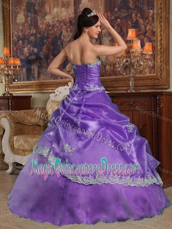 For Soring Purple Sweetheart Dress For a Quinceanera in Duran Ecuador