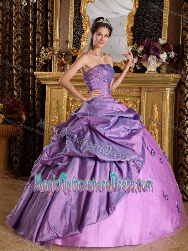 Handle Flowers and Pick Ups Ruching Sweet 16 Dresses near Port Ludlow
