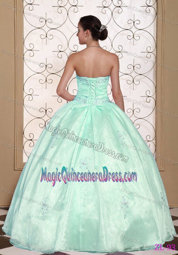 Sweetheart Beaded Quinceanera Gown Dress with Appliques in Sucre Bolivia