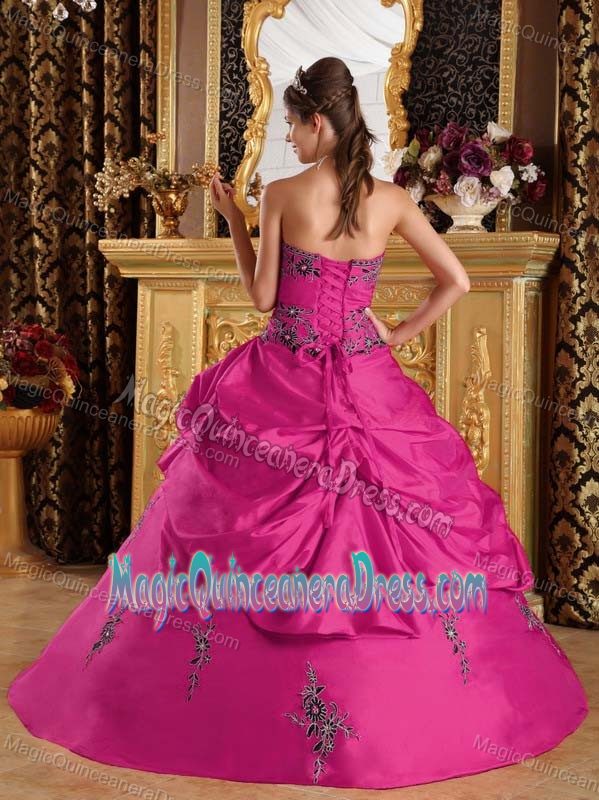 Mandurah WA Hot Pink Handle Flower for Embroidery Quince Dresses