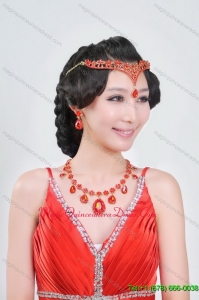 Beautiful Alloy with Crystal Women Jewelry Sets