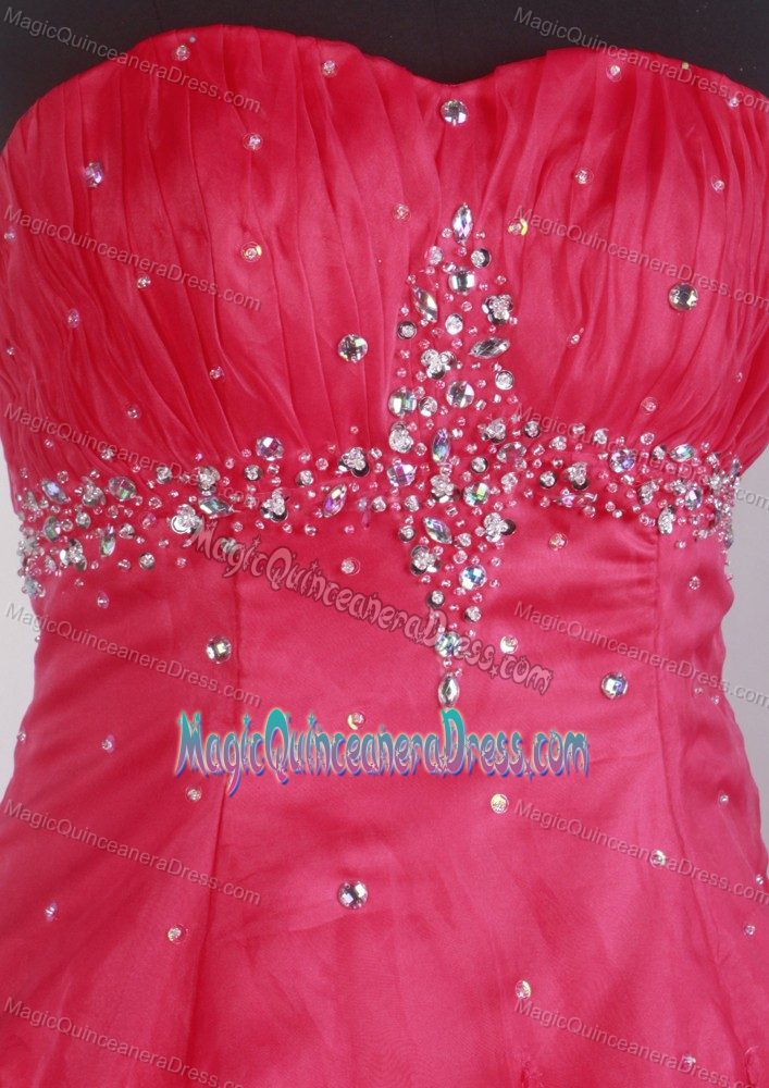 Ruched Sweetheart Beading Quinceanera Gowns in Chiasso Switzerland
