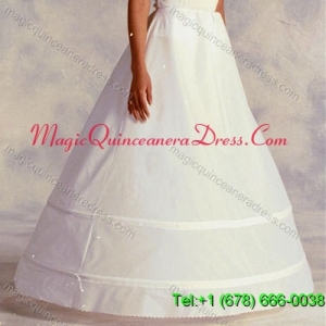 Most Popular Organza Ball Gown Floor length White Petticoat