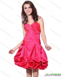 New Arrival Sweetheart Pretty Dama Dresses with Pick Ups and Beading