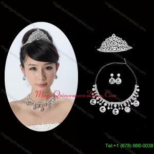 Gorgeous Alloy Rhinestones Womens Jewelry Sets