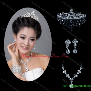 Dreamlike Alloy with Rhinestone Pearl Ladies Jewelry Sets