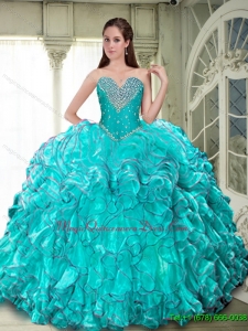 Classical Ball Gown Sweetheart Fashionable Quinceanera Gown for 2015