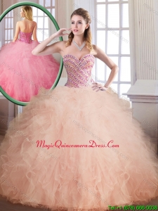 Classic Floor Length Sweet 16 Dresses with Ball Gown