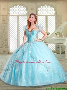 Luxury Sweetheart Beading Quinceanera Dresses for 2016