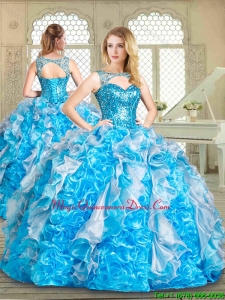 Magic Miss Sweetheart Quinceanera with Paillette and Ruffles