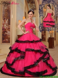 Classic Ball Gown Strapless Beading Quinceanera Dresses