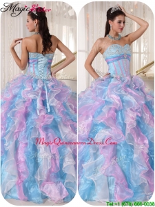 Classic Quinceanera Gowns with Ruffles and Appliques
