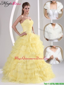 Popular Beading and Appliques Sweetheart Classic Quinceanera Dresses