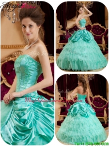 Perfect Pick Ups and Ruffles Luxury Quinceanera Gowns