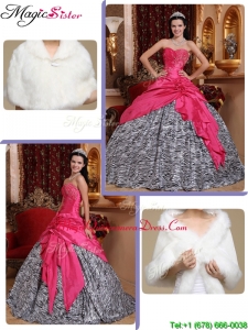 Simple Hot Pink Ball Gown Sweetheart Quinceanera Dresses