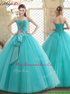 Lovely Sweetheart Quinceanera Dresses with Beading and Paillette