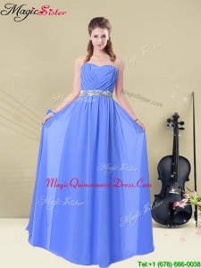 Elegant Sweetheart Ruching Dama Dresses for 2016 Fall
