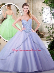 Beautiful Lavender Quinceanera Dresses with Appliques