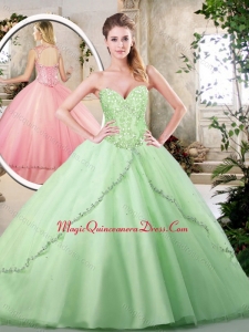 Cute Ball Gown Sweet 16 Dresses with Appliques