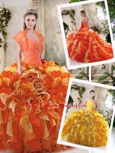 Cute Sweetheart Quinceanera Dresses with Zipper Up