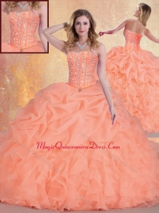 New Arrivals Sweetheart Couture Quinceanera Dresses with Ruffles and Pick Ups