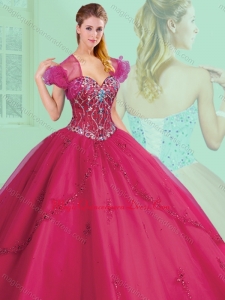 Formal Sweetheart Beading and Appliques Quinceanera Dresses