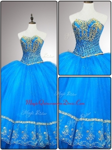 Fashionable Custom Made Quinceanera Dresses with Appliques