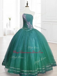 Classical Strapless Custom Made Quinceanera Dresses