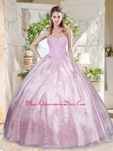 Best Beaded and Applique Quinceanera Dress with Really Puffy