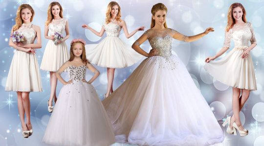 White Tulle Lace Up Quince Ball Gowns Half Sleeves Floor Length Beading