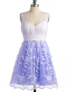 Discount Sleeveless Lace Lace Up Dama Dress for Quinceanera
