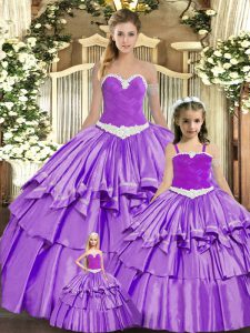 Affordable Ruching Sweet 16 Dress Eggplant Purple Lace Up Sleeveless Floor Length