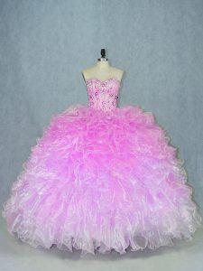 Excellent Floor Length Multi-color Sweet 16 Quinceanera Dress Sweetheart Sleeveless Lace Up