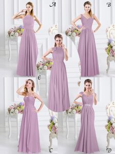 Luxurious Floor Length Lavender Court Dresses for Sweet 16 Sweetheart Cap Sleeves Zipper