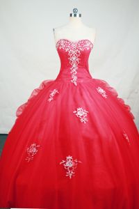 Cheap Sweetheart Appliques Pick Ups Hot Pink Dresses for Quinceanera