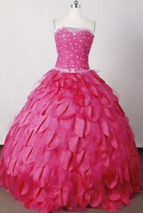 Lace Up Strapless Beading Quinceanera Dress for Kusnacht Switzerland
