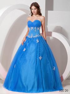 Ruching Sequins and Appliques Decorated Quinceanera Dresses in Schofield