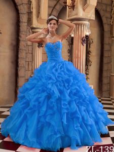 Diamonds Ruffles and Ruche Sweet Sixteen Quinceanera Dresses in Fashion