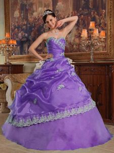 For Soring Purple Sweetheart Dress For a Quinceanera in Duran Ecuador