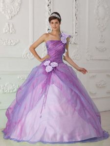 Ball Gown One Shoulder Floor-length Quince Gowns in Cienfuegos Cuba
