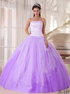 Sweetheart Floor-length Sweet 16 Dresses in Lilac with Beading in Conyers