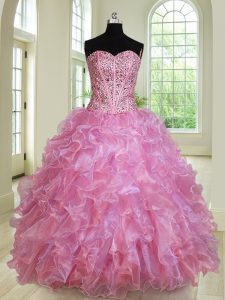 High Class Floor Length Ball Gowns Sleeveless Multi-color Quinceanera Dress Lace Up