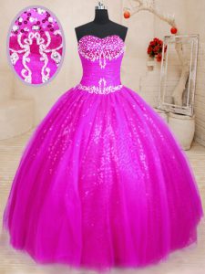 Sumptuous Sleeveless Beading Lace Up 15 Quinceanera Dress
