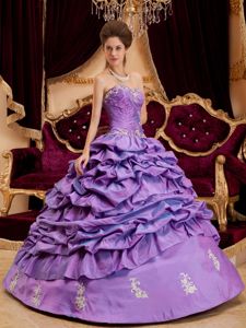 Ruching and Appliques Quinceanera Dresses with Pick Ups near Renton