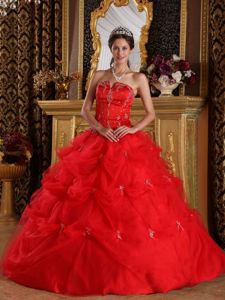 Cessnock NSW Pick-ups Decorated Quinceanera Gown Dresses in Red