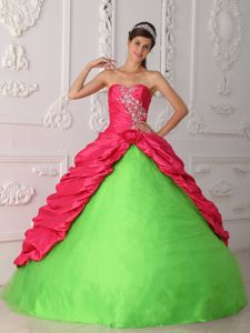 Sweetheart Appliques and Ruche Accent Sweet 16 Dresses in Abbeville